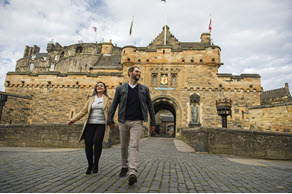 Edinburgh Castle on Taste of Scotland
